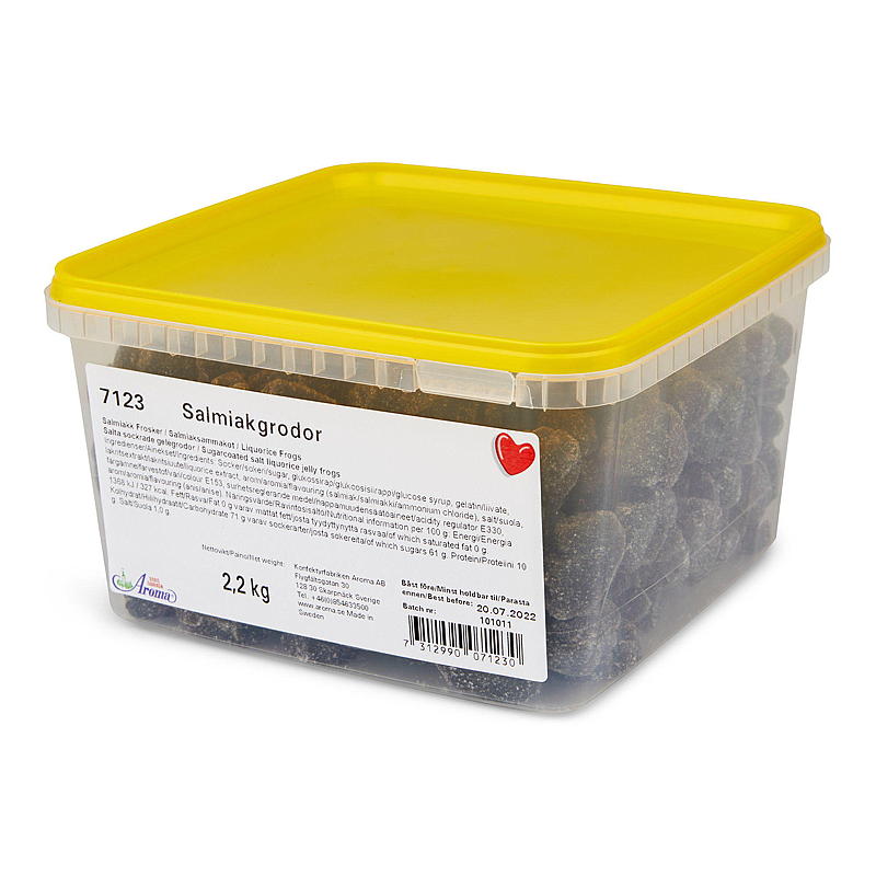 KnallGoodt Frogs Salmiakk 2,2 kg