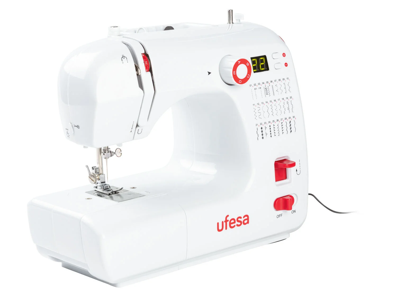 Ufesa sewing machine »SW3003 Performance«, with LCD display