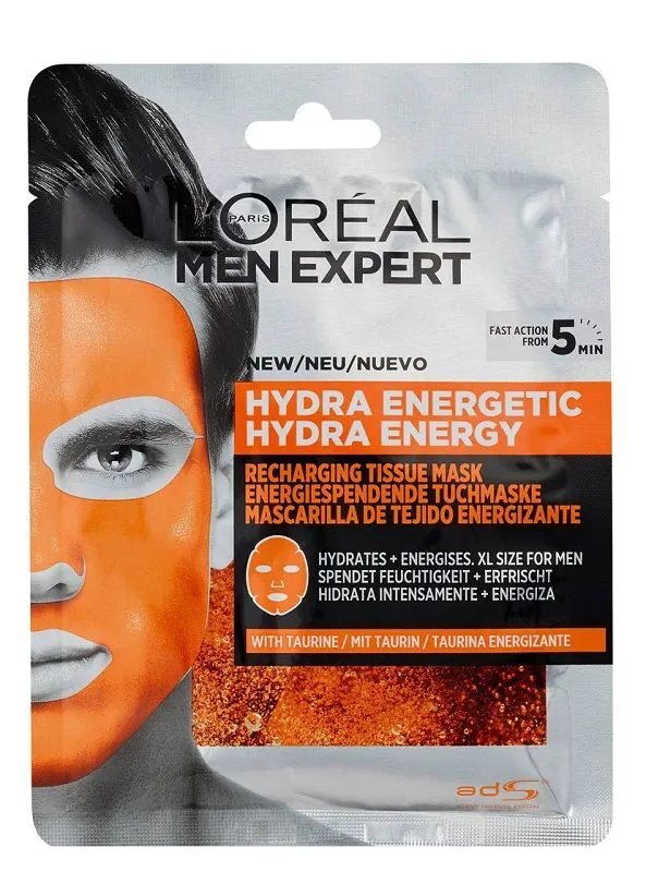 L’Oréal Men Expert Hydra Energetic Maska w płachcie