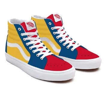 Color Block Sk8-Hi Personalizzate
