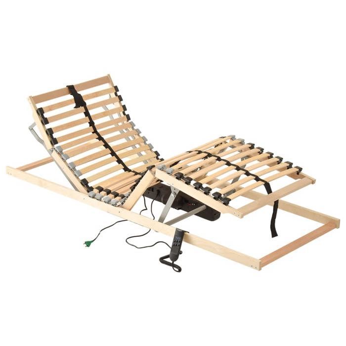 Base de cama eléctrica de láminas vidaXL con 28 láminas, 7 zonas, estructura de cama, dormitorio, hogar 321824