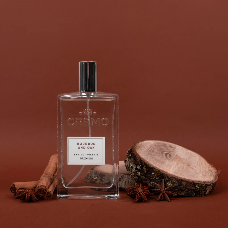 Toaletní voda Cremo Spray Kolín nad Rýnem Bourbon & Oak pro muže