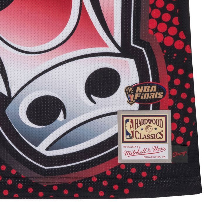 Tank Top - MITCHELL & NESS - Chicago Bulls - 100% Polyester - Multicolore - Sans Manche