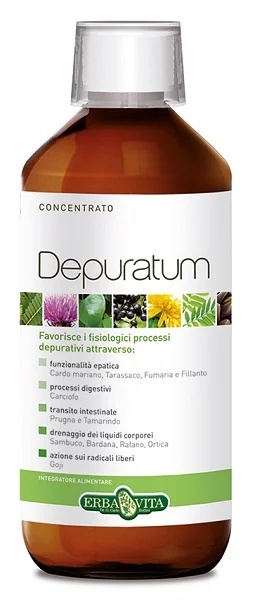ERBA VITA Erba Vita Depuratum Concentraat 500 ml Ontzuiveringssupplement