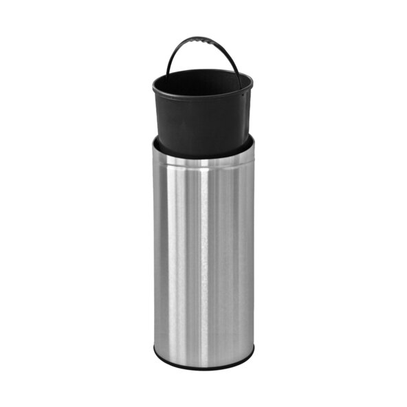 Abfalleimer mit Sensor, 42 l, INOX Brushed