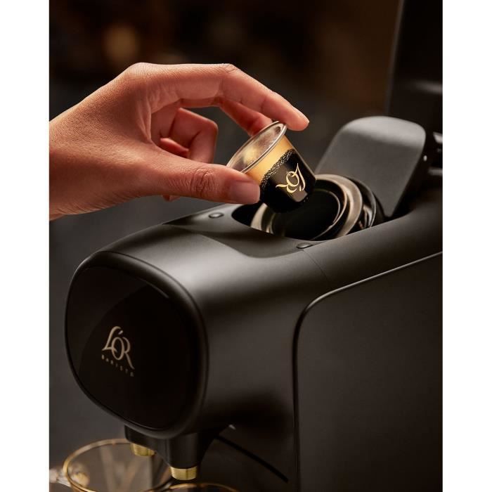 Macchina da caffè a doppia capsula Philips L'Or Barista Sublime - LM9012/65 - Nera + 50 capsule incluse