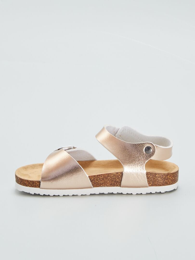 Sandalias con hebilla - ROSA
