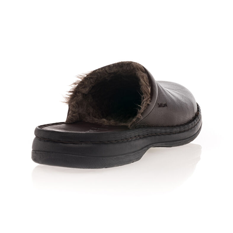 Zuecos/mulas marrones para hombre