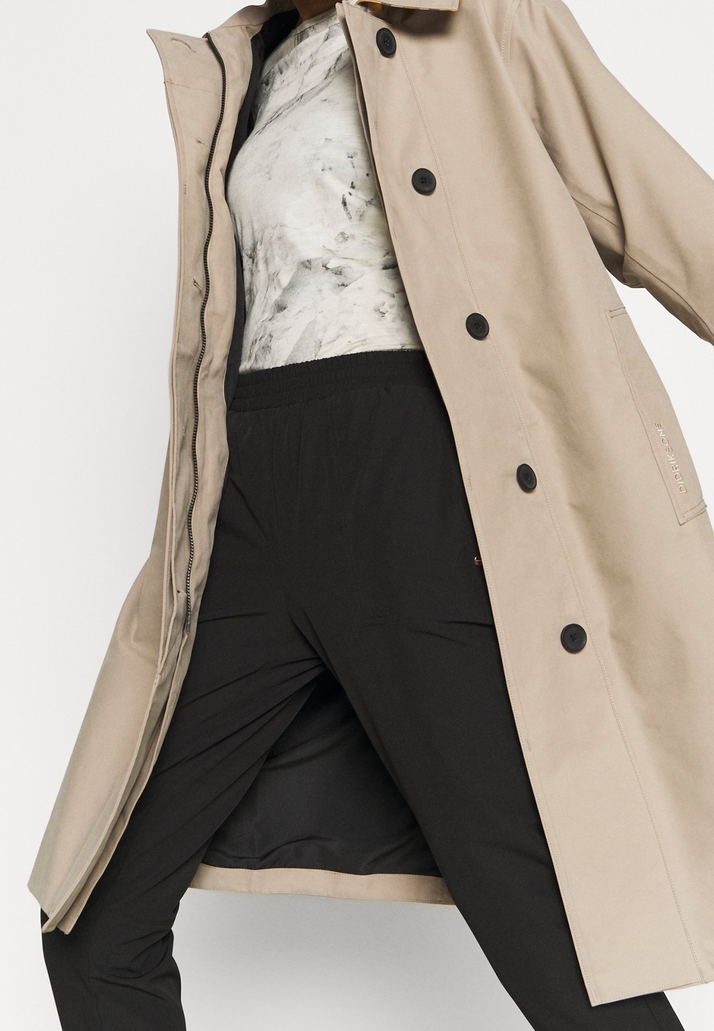Giacca Didriksons Hardshell - beige