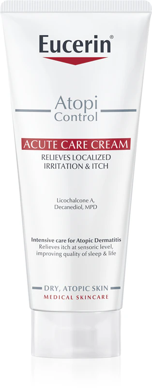 Creme calmante Eucerin AtopiControl para pele atópica