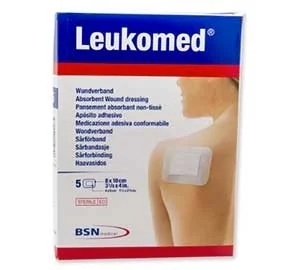 LEUKOMED Leukomed Absorbent Plus 7,2 x 5 cm steriel verband