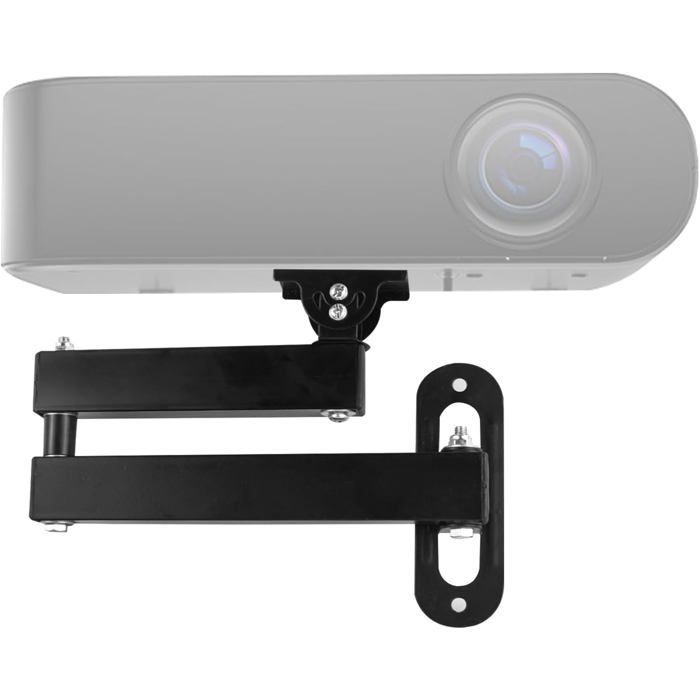 Soporte para proyector independiente ZGEER - Compatible con enchufes de 1/4 de pulgada - Plegable - Rotación de 360° - Inclinación de 90°