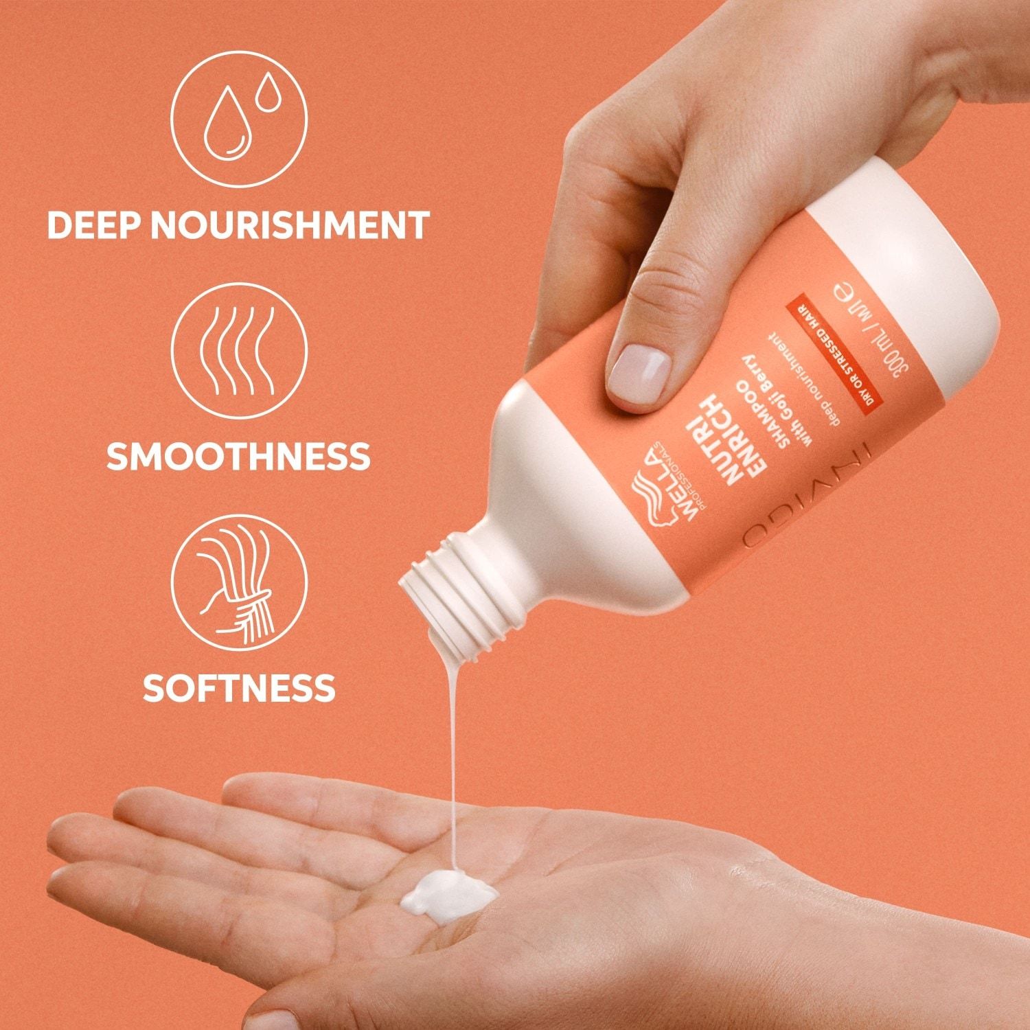 Wella Professionals matu šampūns INVIGO Nutri-Enrich šampūns - 250 ml