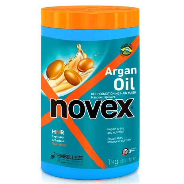 Mascarilla capilar acondicionadora profunda con aceite de argán de Novex