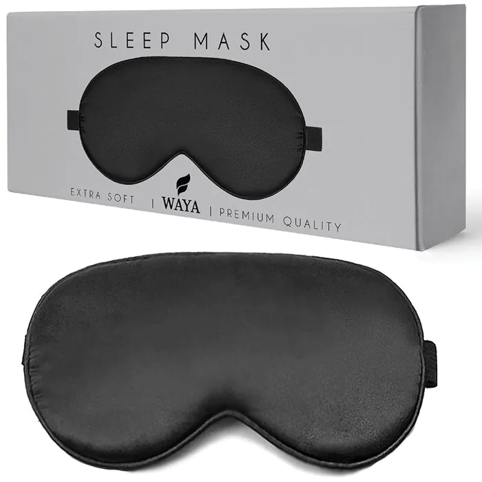 Waya Opaska na oczy Extra Soft Black
