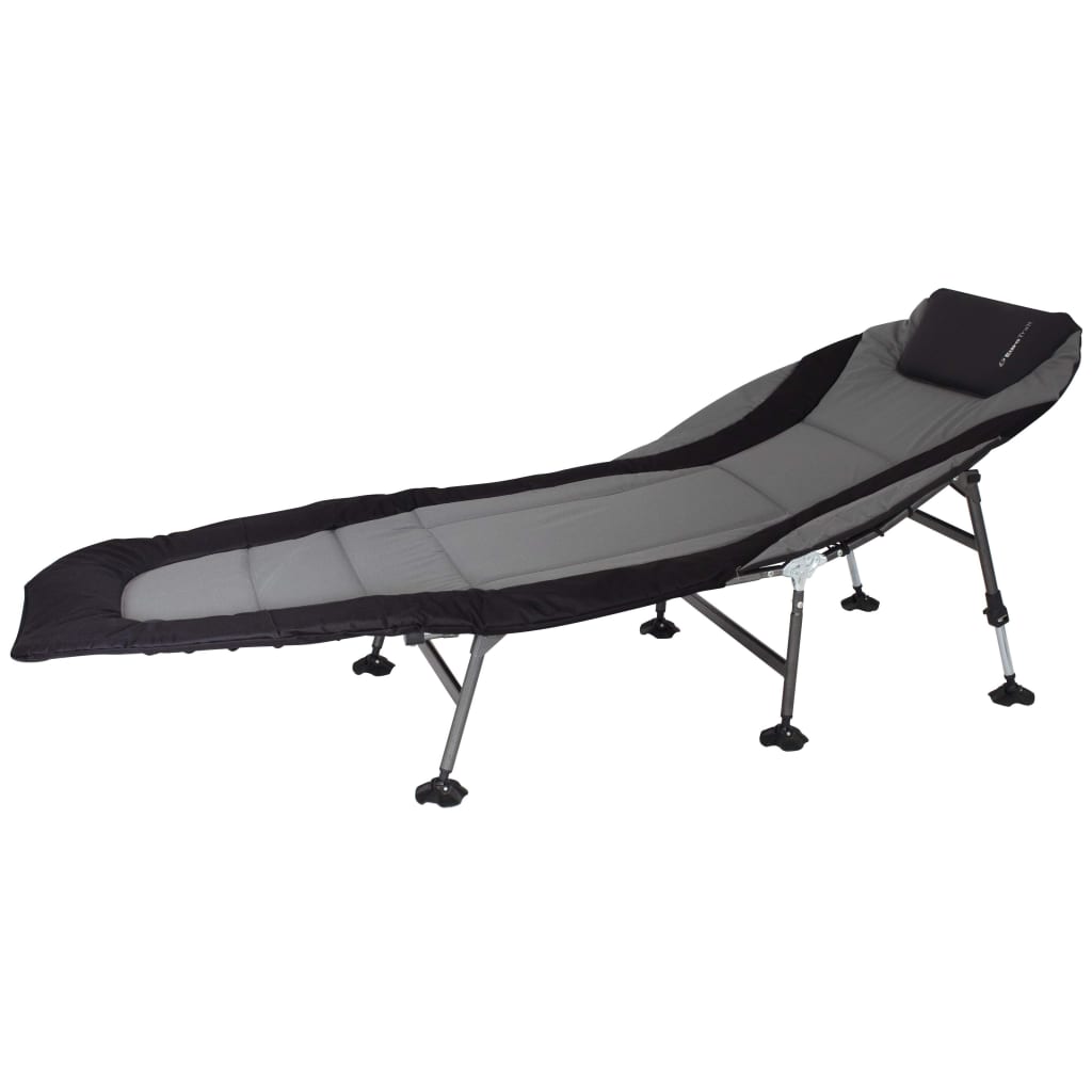 Lit de camping Eurotrail Royal gris et noir
