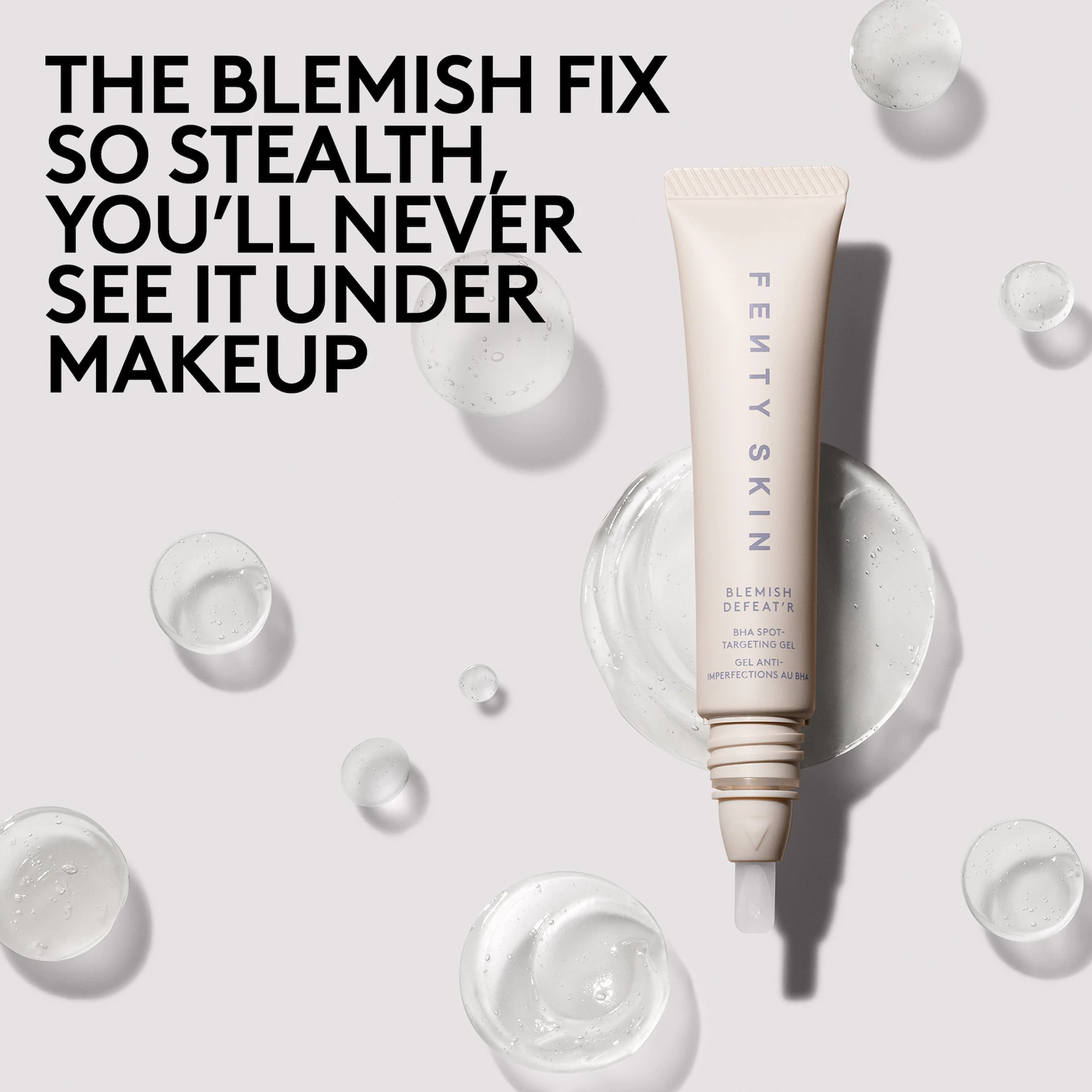 Blemish Defeat'r BHA folttisztító gél 15 ml - Fenty Skin