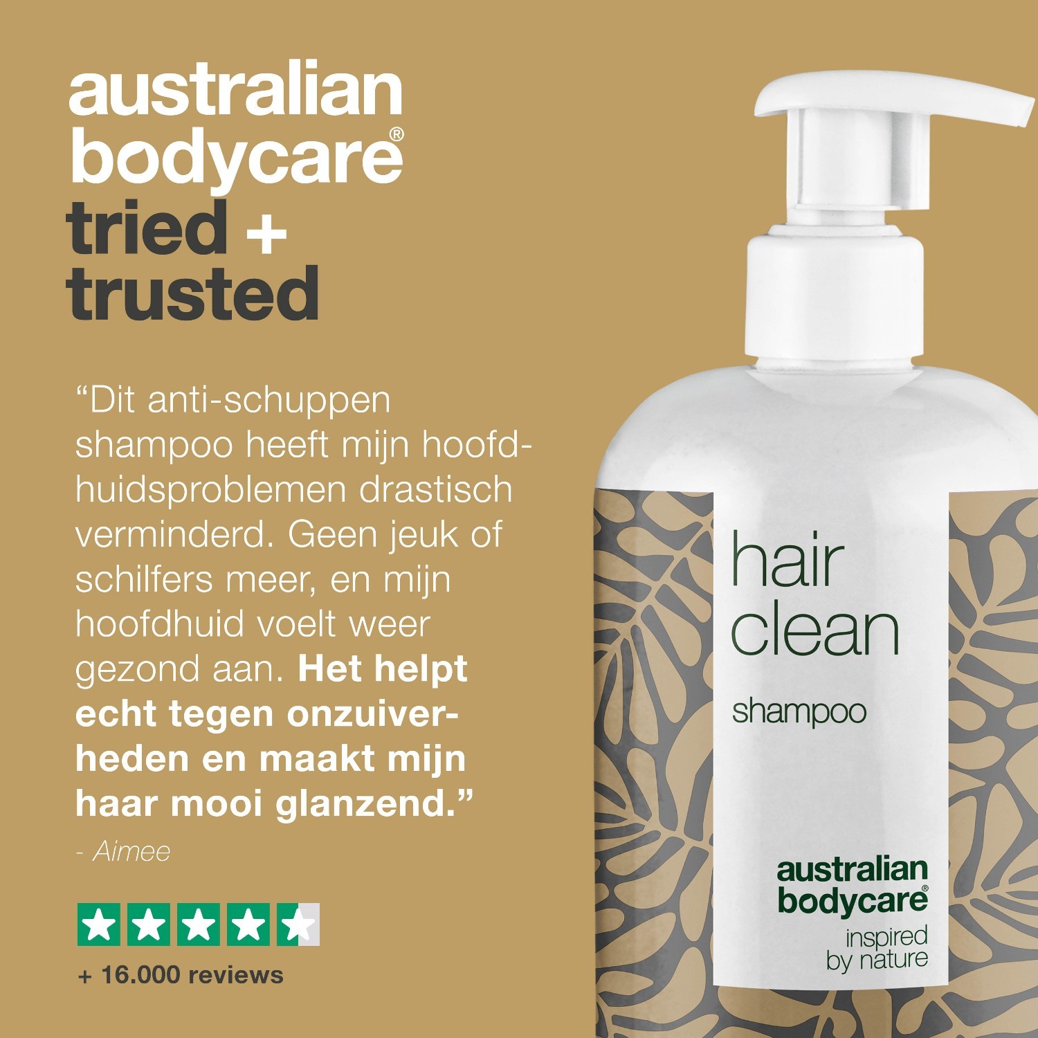 Australian Bodycare Haarshampoo matu tīrīšanas piparmētra - 200 ml