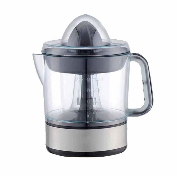 Spremiagrumi elettrico ultracompatto da 45 W per succo d'arancia, limone e pompelmo, capacità 700 ml