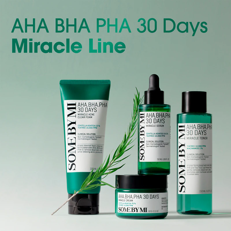 Some By Mi AHA∙BHA∙PHA 30 Days Miracle Toner Tônico Suavizante e Hidratante