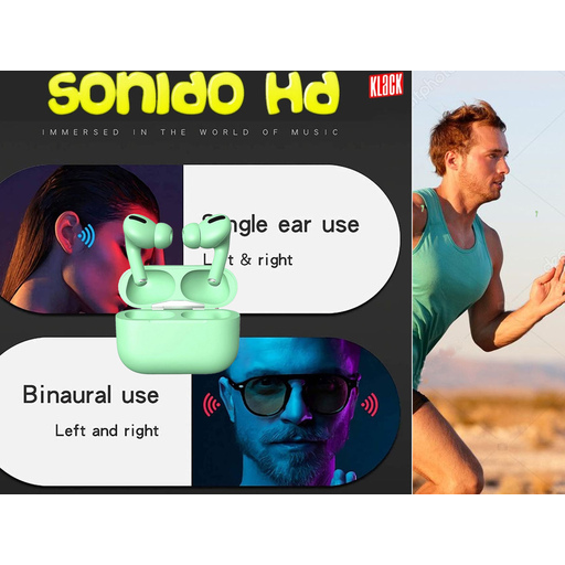 Brezžične Bluetooth slušalke Klack s polnilnim etuijem in ovitko