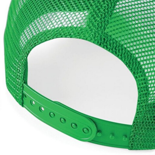 Casquette/visière Beechfield taille moyenne, respirante, en maille abeille