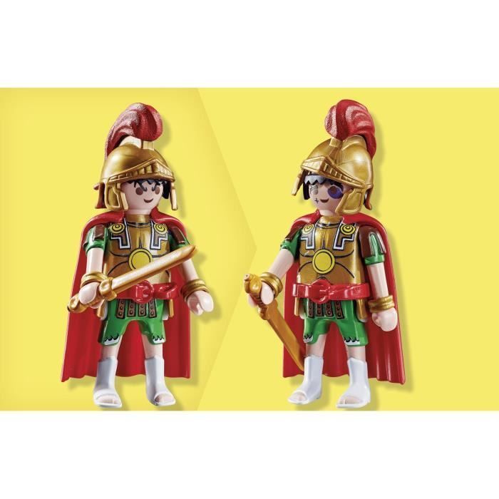PLAYMOBIL 71543 Carro romano e cavalli, Asterix, personaggio dei fumetti, con 2 personaggi tra cui Bruto, 31 pezzi, età 5+