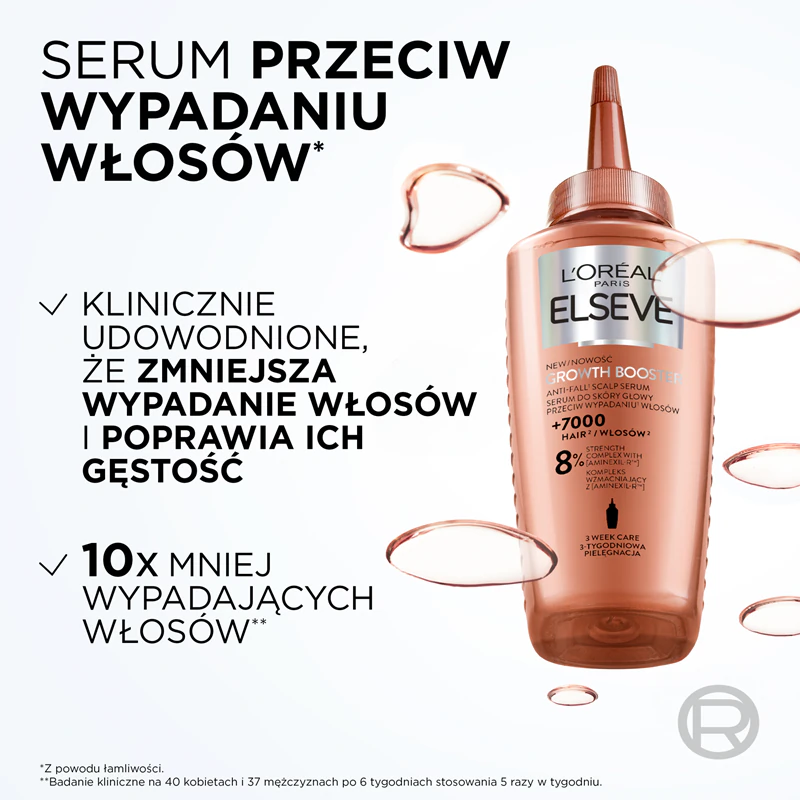 L'Oréal Paris Elseve Growth Booster Sérum Fortalecedor e Regenerador Antiqueda