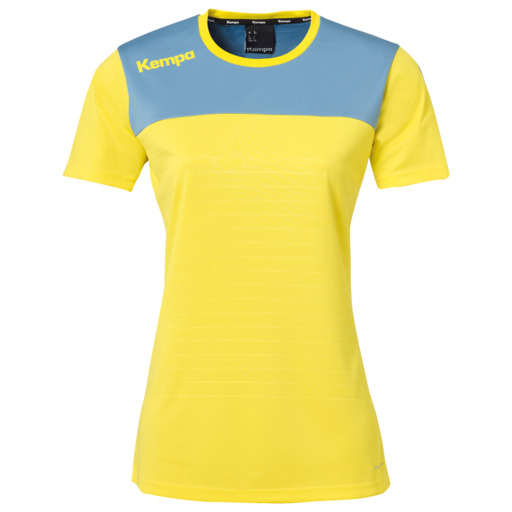 Emotion 2.0 Shirt Damen Gelb Kempa