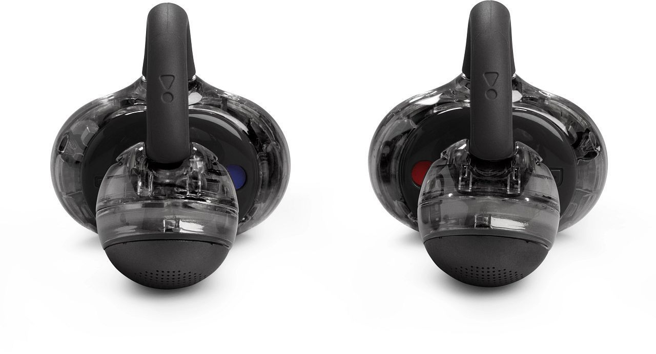 Cuffie wireless a padiglione aperto - JBL - Soundgear Clips - Nere