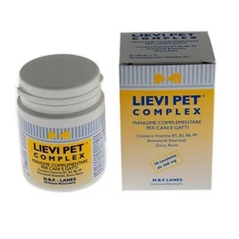 NBF LANES Mild Pet Complex Vitamine B voedingssupplement voor honden en katten, 70 tabletten