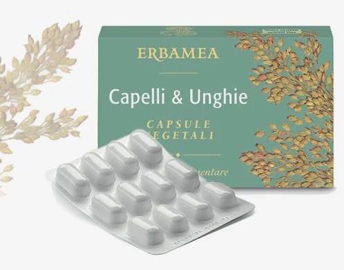 ERBAMEA Erbamea Haar en Nagels 24 kruidencapsules voor normaal haar en nagels