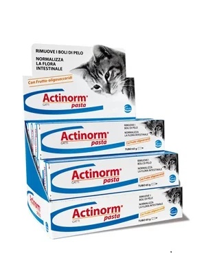 CEVA Ceva Actinorm pasta darmsupplement voor katten 65 g verwijdert haar