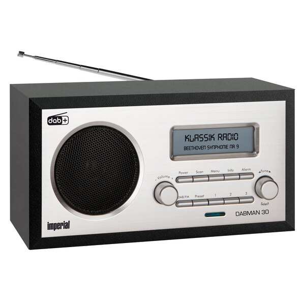 Radio DAB+ Dabman 30, negru