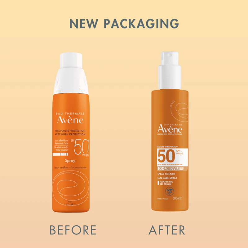 Avène Sun Care Spray 100% onzichtbare zonnebeschermingsspray SPF 50