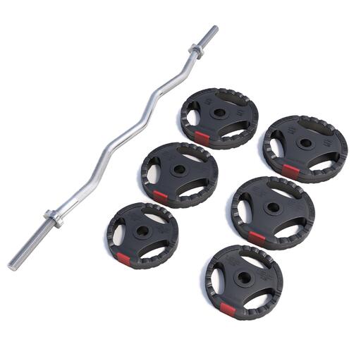 Gorilla Sports 25 kg plastikinis garbanojimo kamuoliukas „Ez Game“