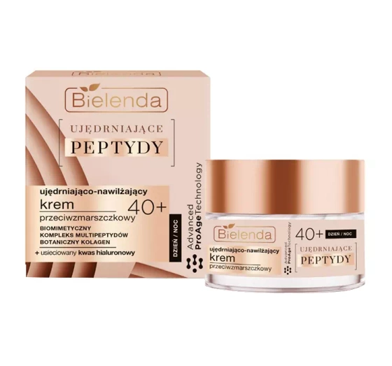 Bielenda Ujędrniające Peptydy krem przeciwzmarszczkowy na dzień i na noc 40  50 ml