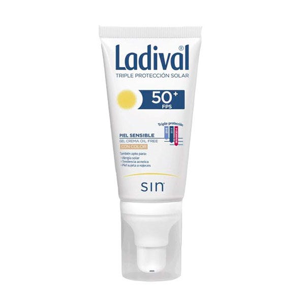 Piel Sensible Gel-Crema Oil Free Con Color FPS50+ | 50ml