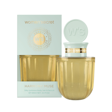 „Women's Secret Beauty Confidences Harmony Muse Sliky Oil“ kūno, veido ir plaukų aliejus 100 ml