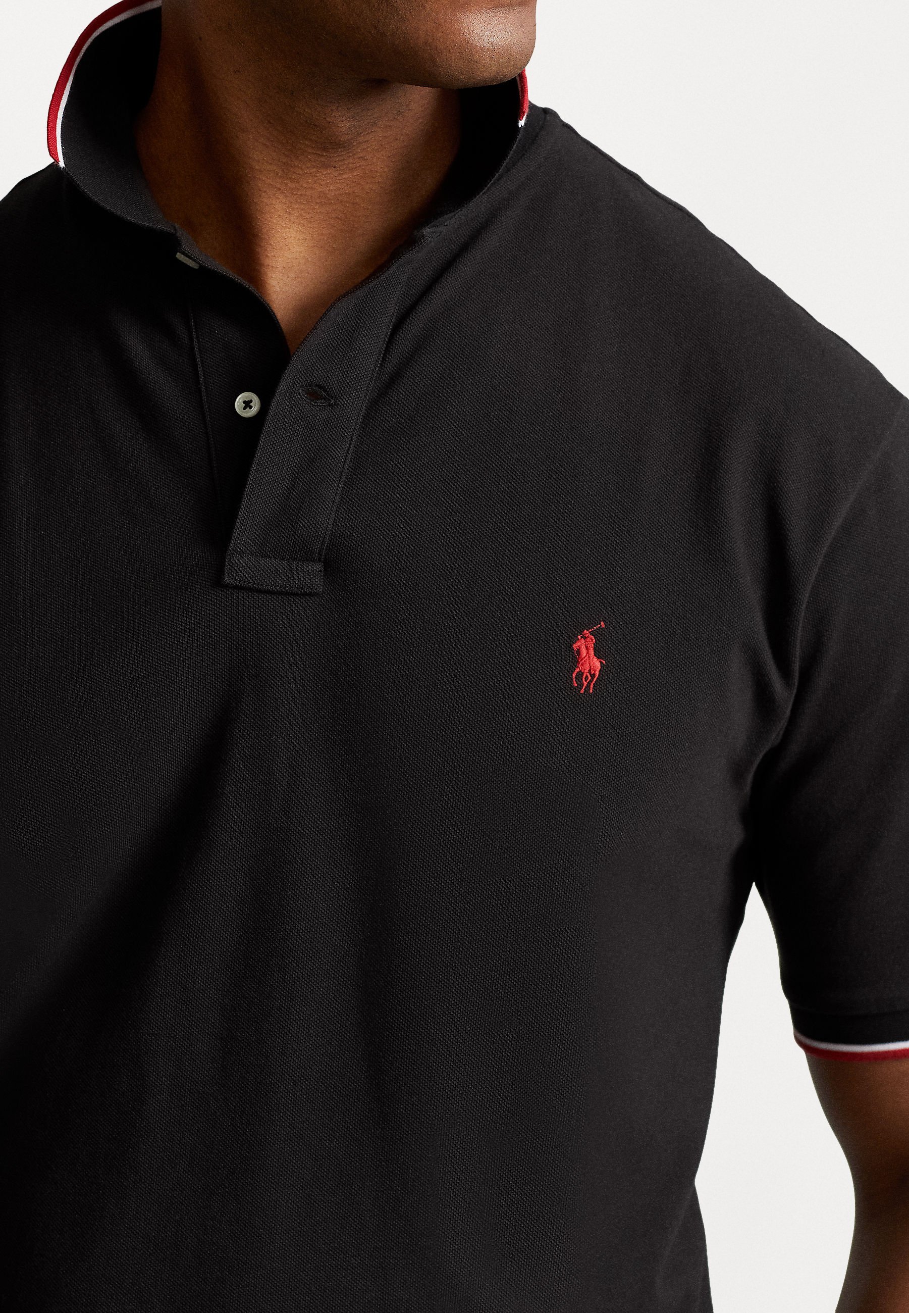 Polo Ralph Lauren Big & Tall poloshirt - zwart