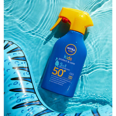 Nivea Sun sprej za djecu Protect Care FP50 krema za sunčanje 270 ml 270 ml