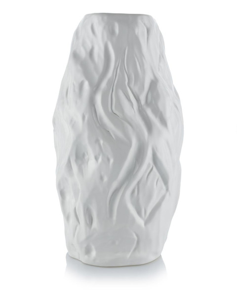 Wazon Louis White 29 cm, kolor biały