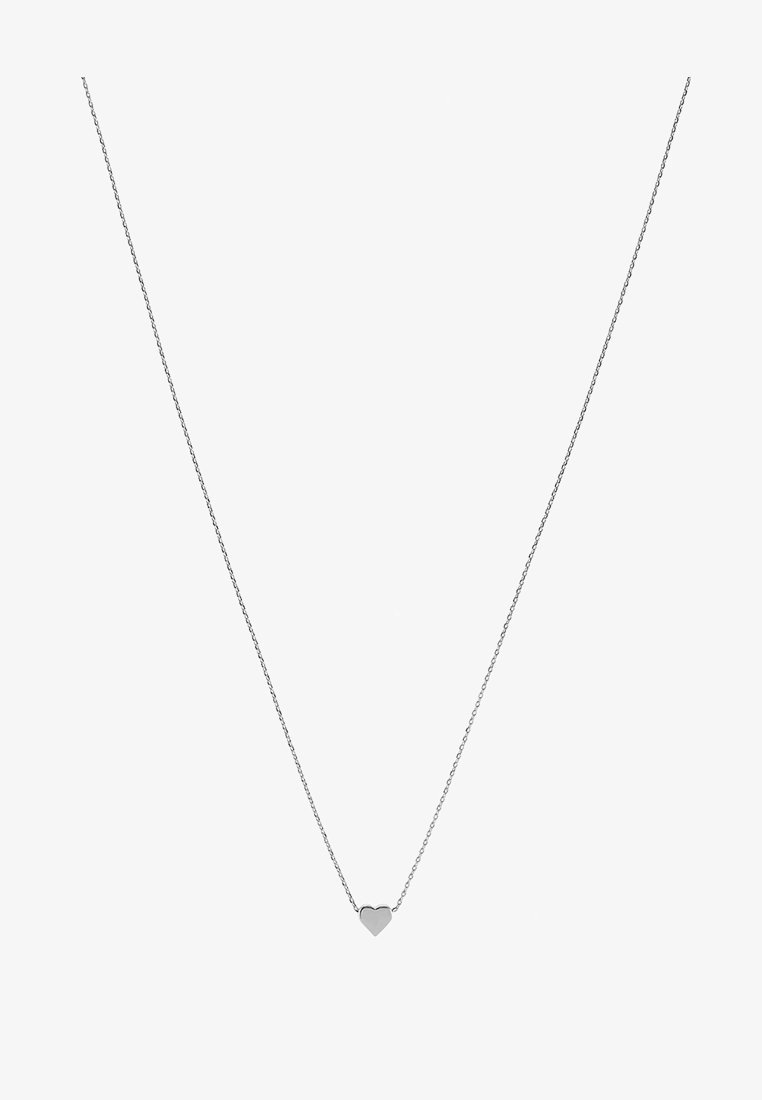 Orelia THRU HEART - Halsketting - zilverkleurig