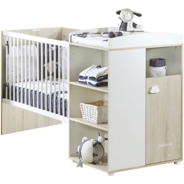 Cuna convertible - 120x60cm - Se convierte a 90x190cm - Babyprice Smile - Haya