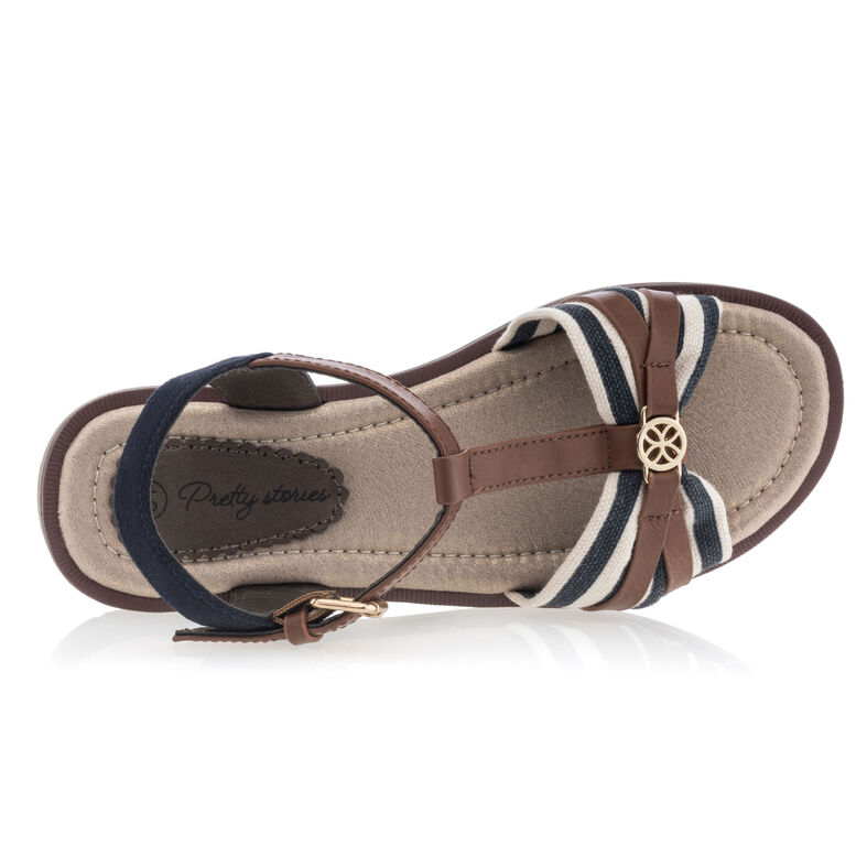 Brune sandaler/åpne sko til jenter
