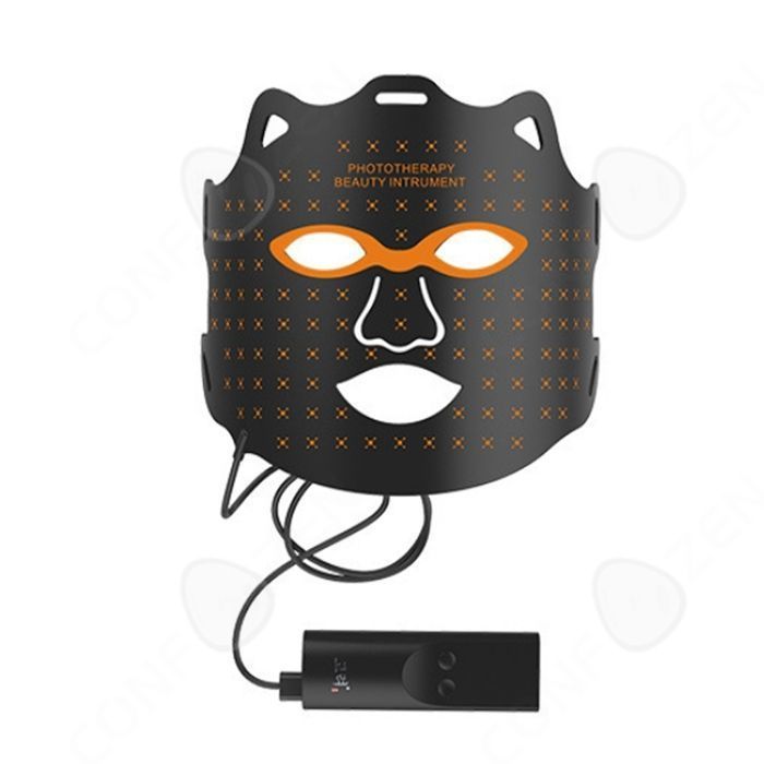 Mascarilla facial LED PASSIONOVA de 800 mAh, nueve niveles de intensidad, siete niveles de brillo, mascarilla de silicona para el cuidado de la piel.