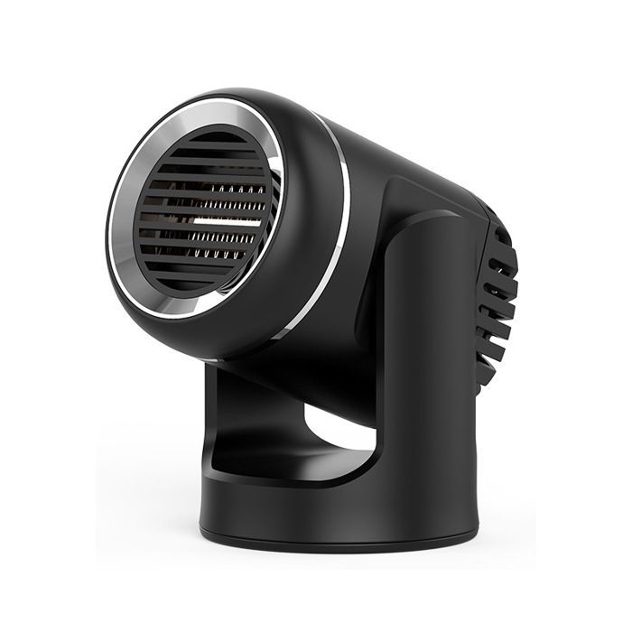 24V tragbarer Heißluftgebläse, Entfeuchter und Ventilator, geeignet für Wohnmobile und den Wintereinsatz (schwarz).