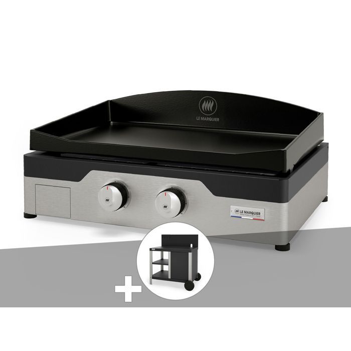 Plancha a gas Signature Allure 260 Duo + Postre - Le Marquier