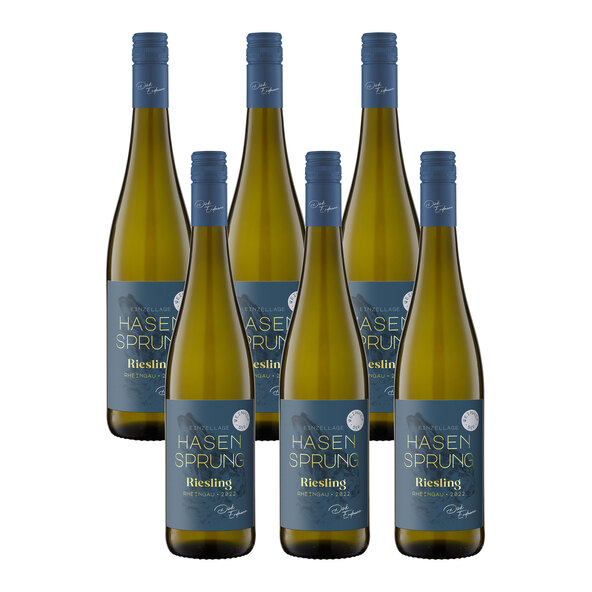 Riesling Rheingau QbA, 6 garrafas de 0,75 l
