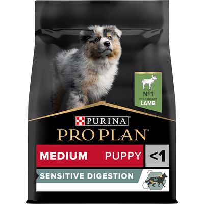 PURINA PRO PLAN Medium Welpenfutter Lamm & Reis für empfindliche Verdauung